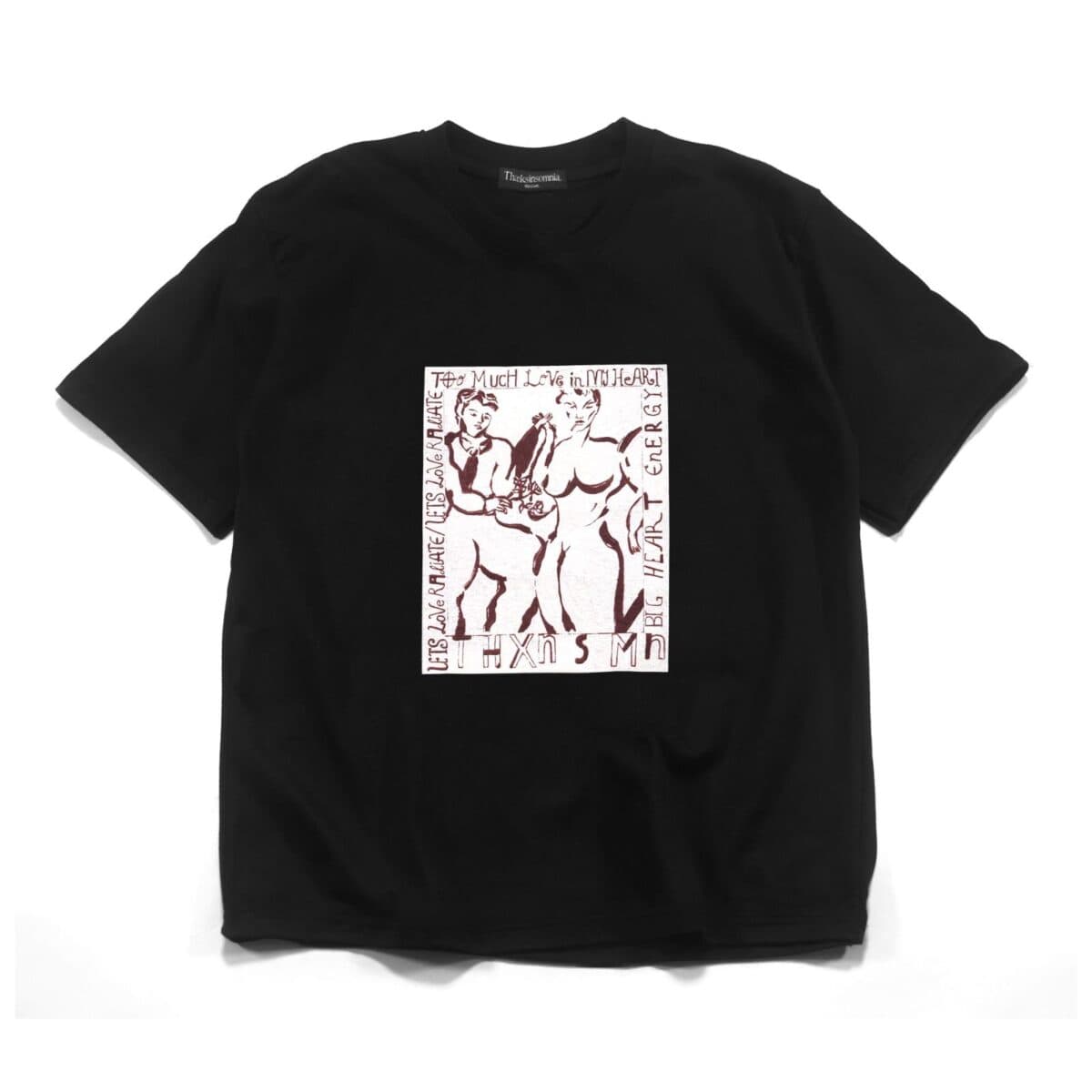 Tshirt Hanelle Black Thanksinsomnia