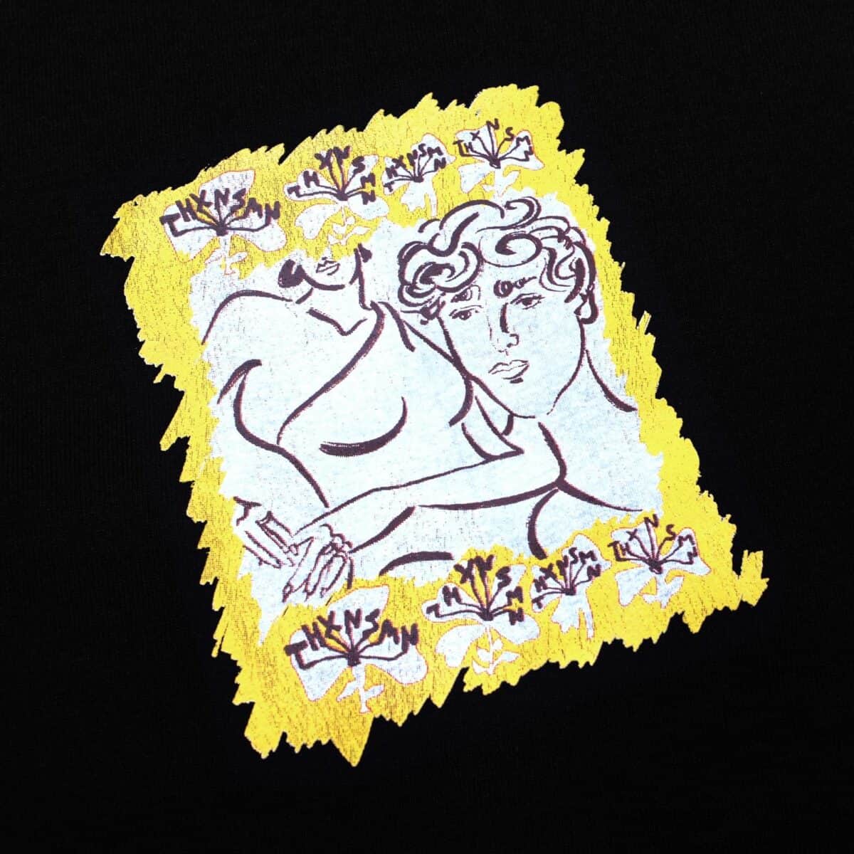 Tshirt Kelyra Black Thanksinsomnia - Gambar 2