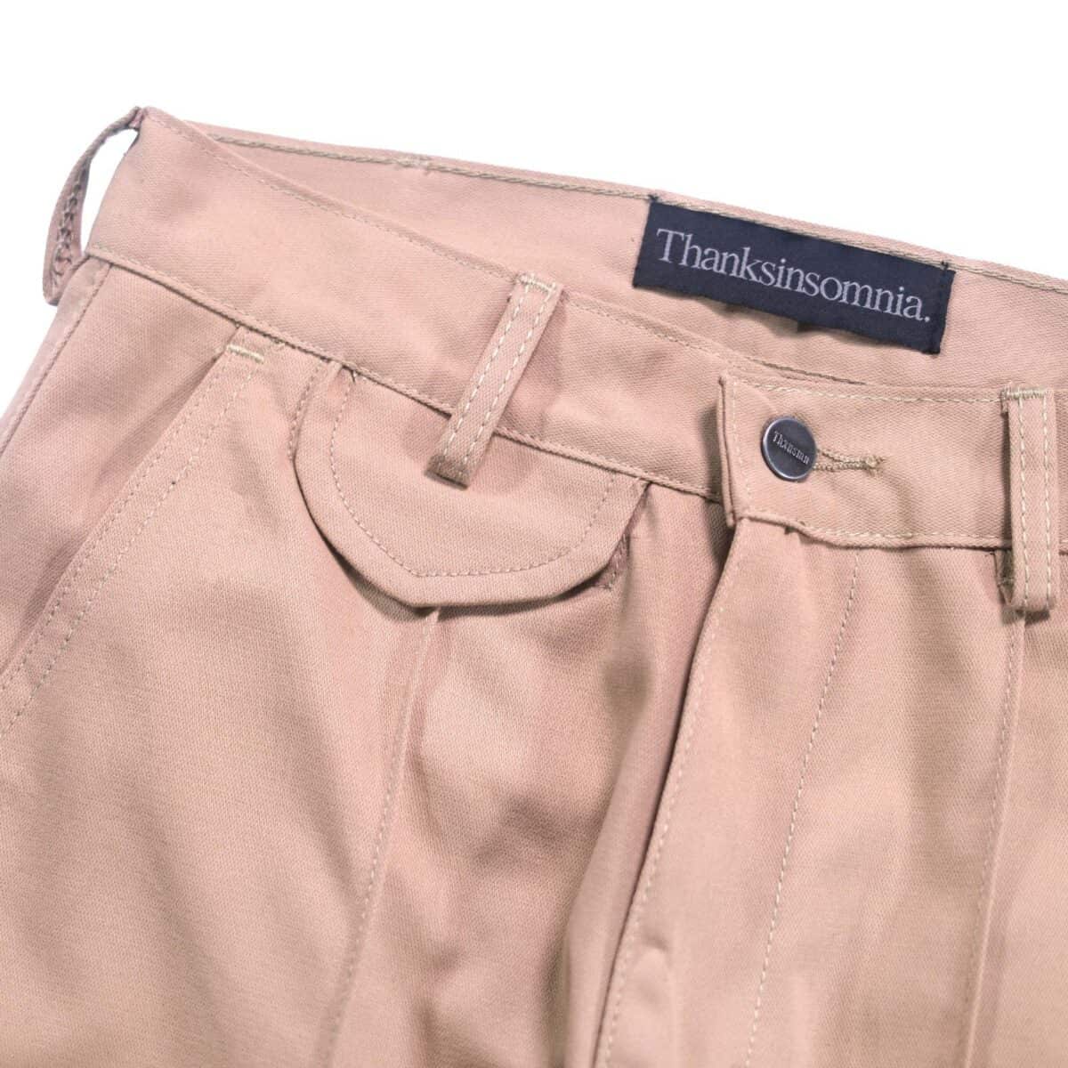 Pants Vanessa Beige Thanksinsomnia - Gambar 3