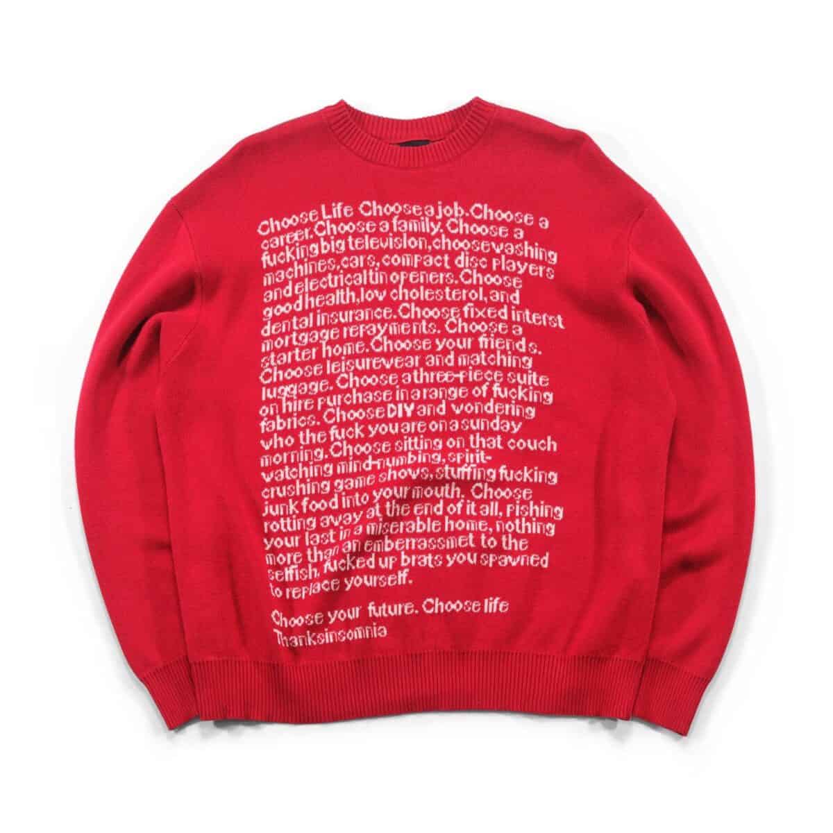 Sweater Lucetta Red Thanksinsomnia