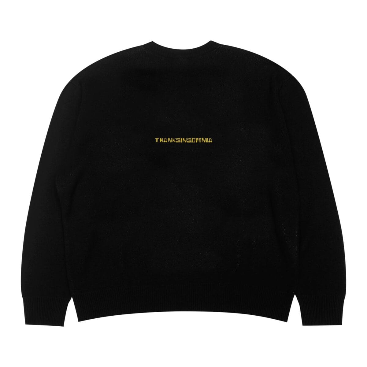 Sweater Feronia Black Thanksinsomnia - Gambar 2