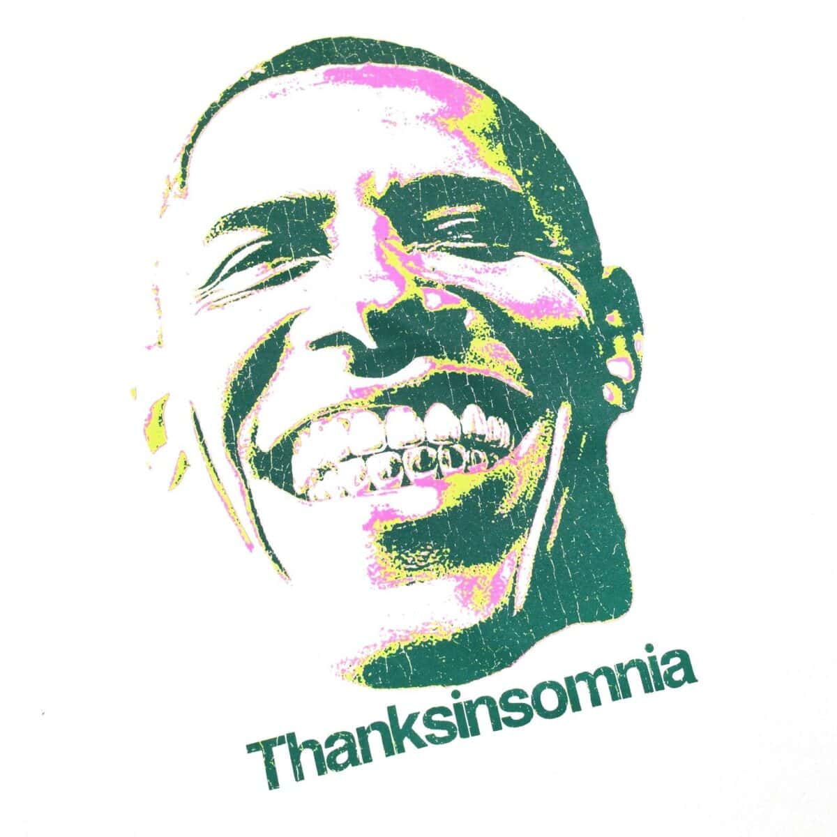 Tshirt Grainne White Thanksinsomnia - Gambar 2