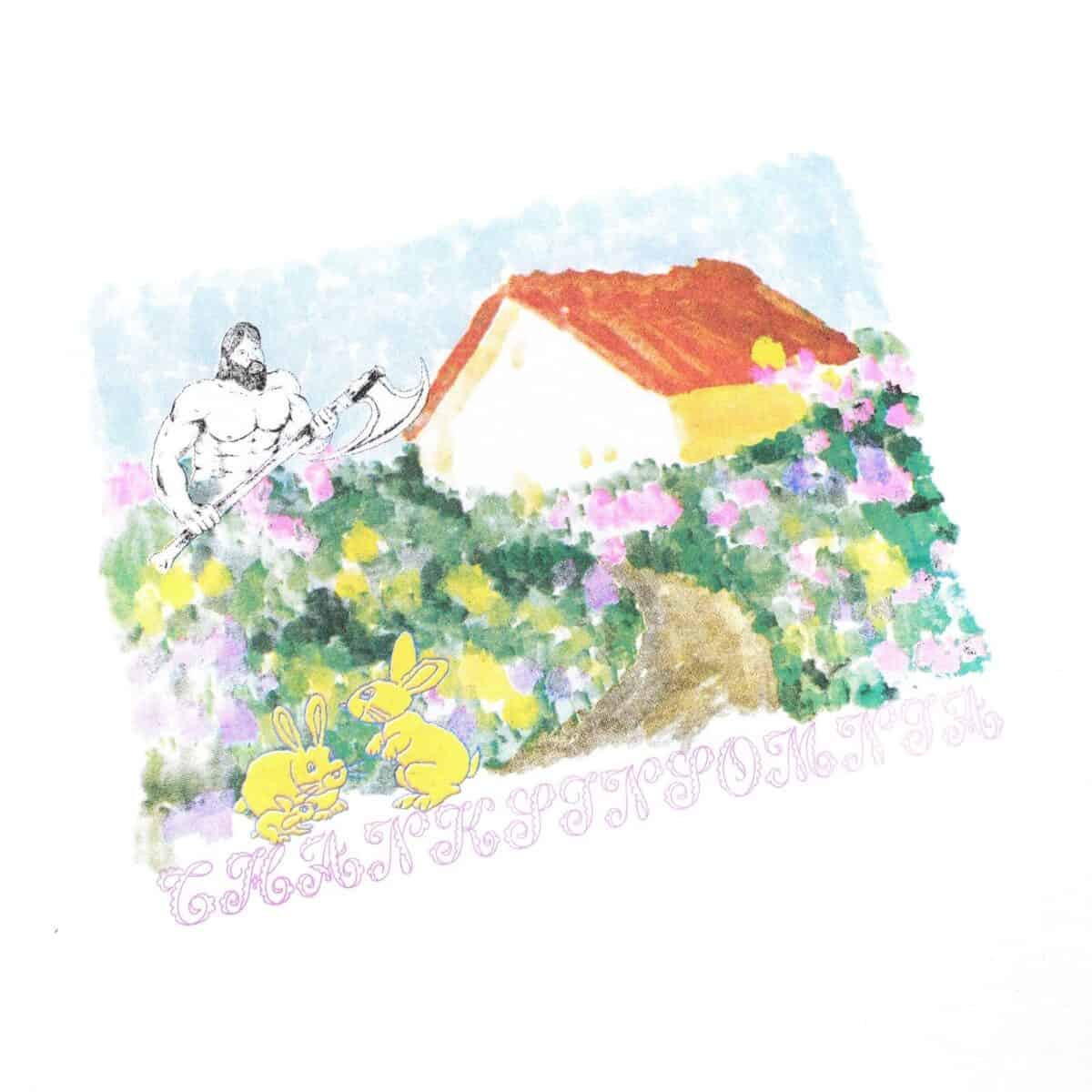 Tshirt Gliceria White Thanksinsomnia - Gambar 2