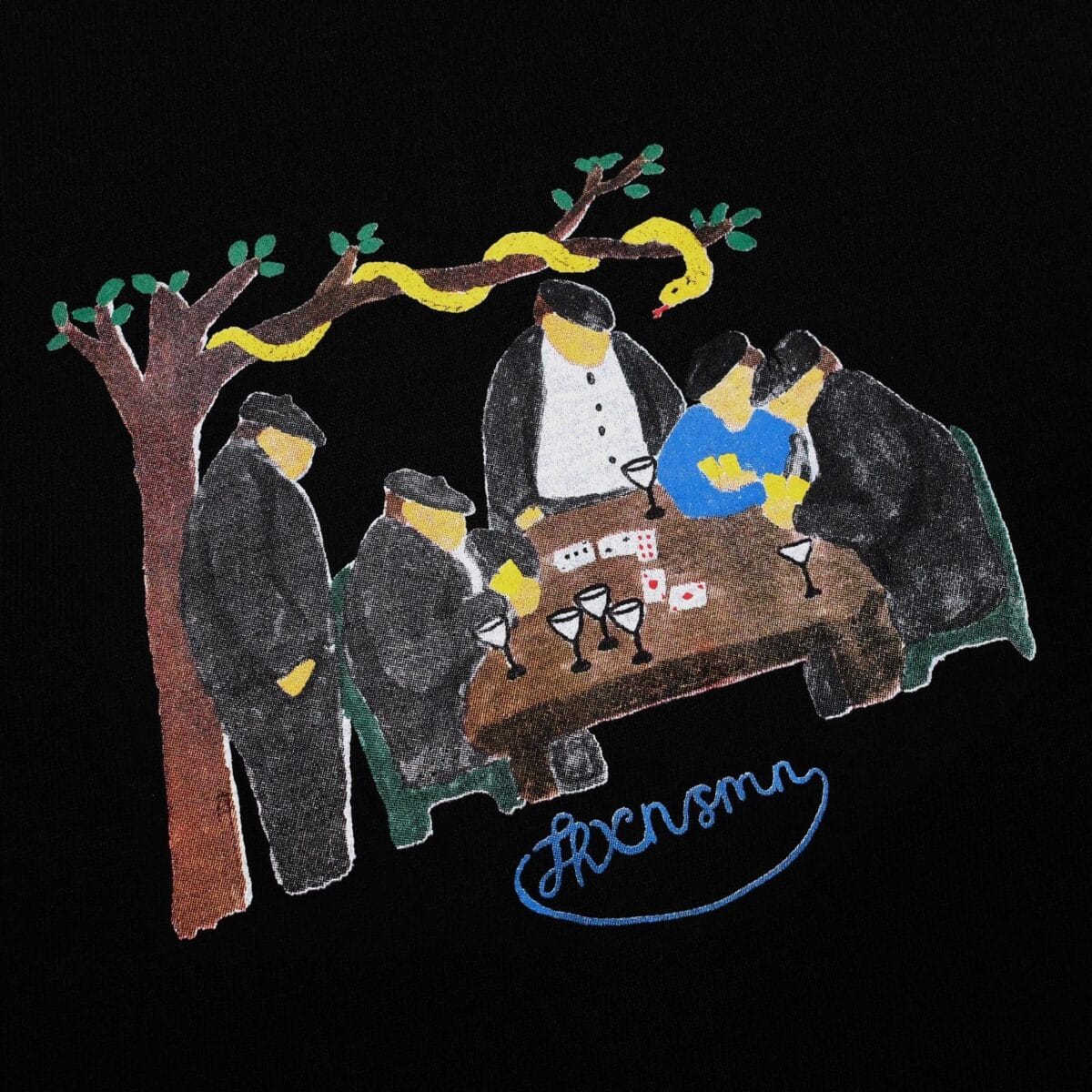 Tshirt Lucerina Black Thanksinsomnia - Gambar 2