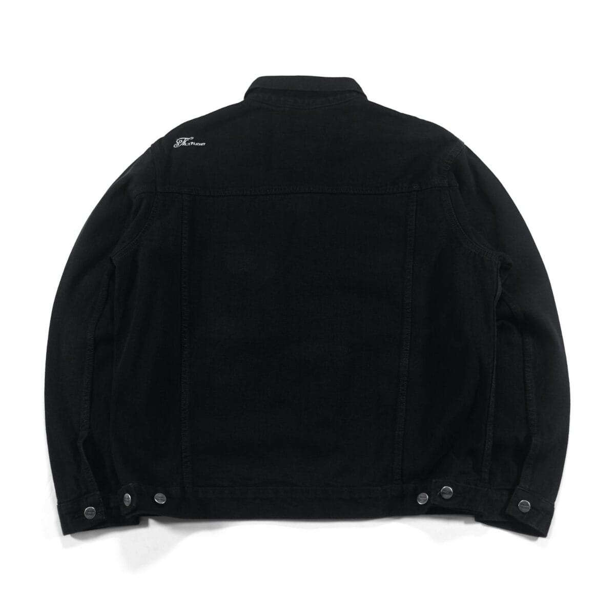Denim Jacket Emeline Type Black Thanksinsomnia - Gambar 2