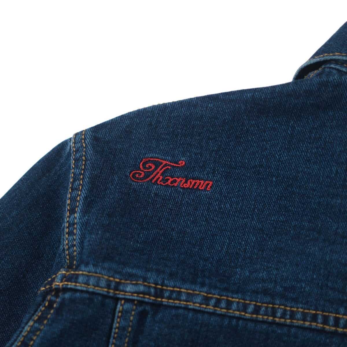 Denim Jacket Emeline Type Indigo Thanksinsomnia - Gambar 4