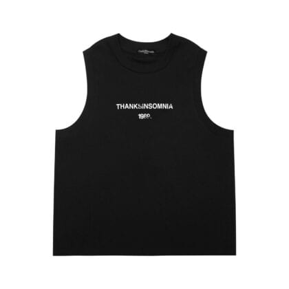 Tank Top Moane Black Thanksinsomnia