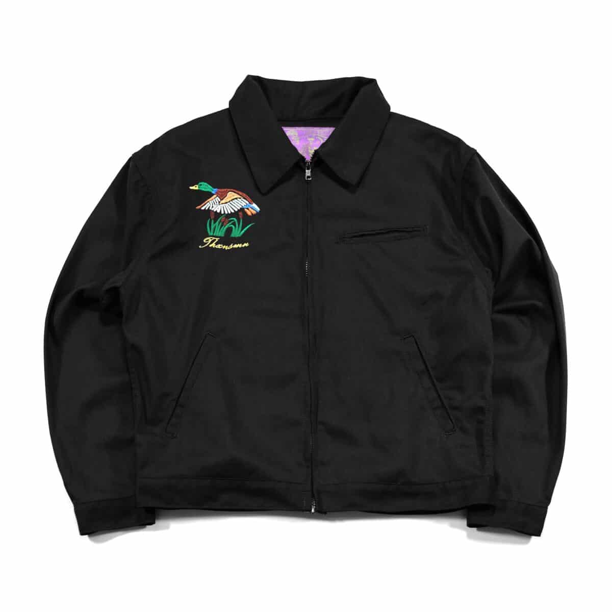 Jacket Roselei Black Thanksinsomnia - Gambar 2