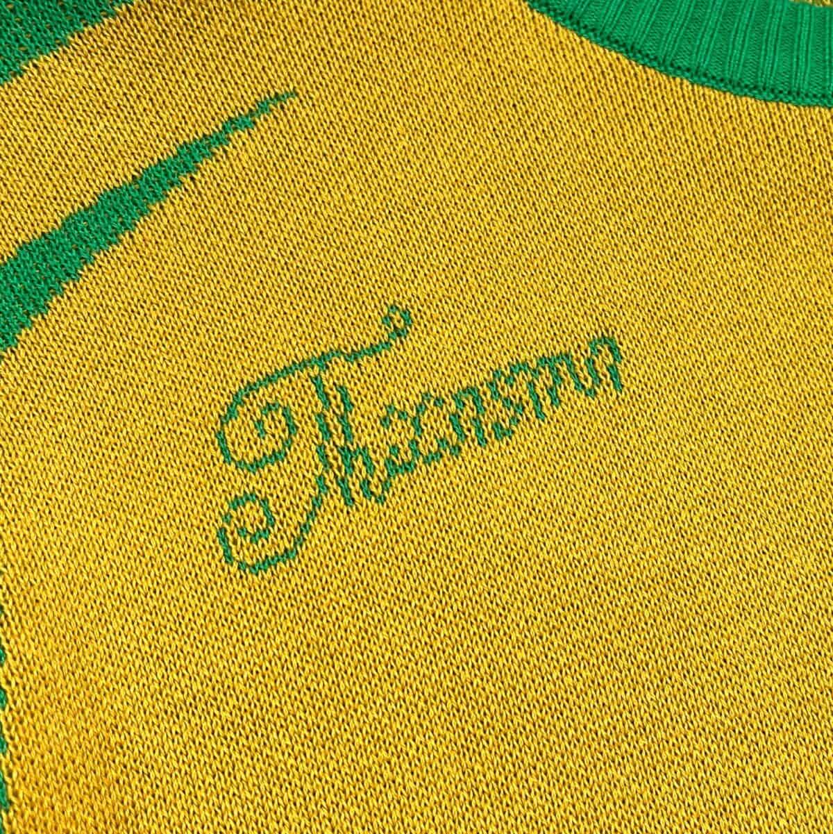 Sweater Knit Jersey Sofia Yellow Green Thanksinsomnia - Gambar 4