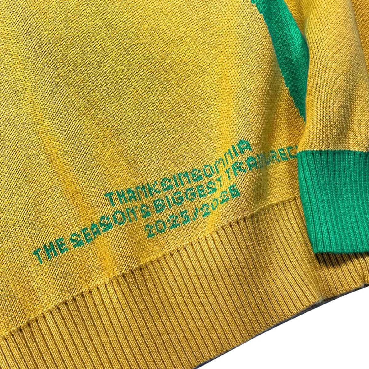 Sweater Knit Jersey Sofia Yellow Green Thanksinsomnia - Gambar 5