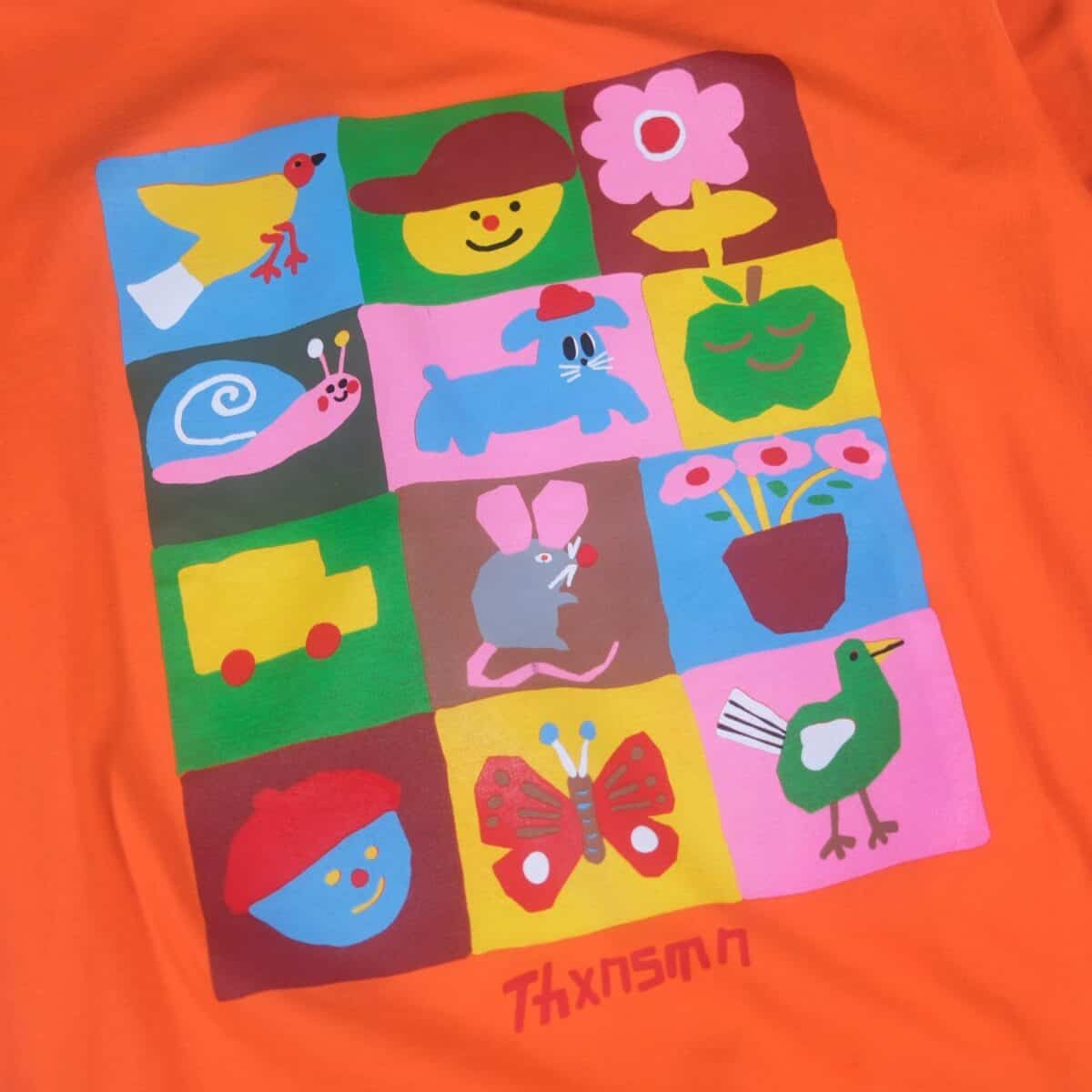 Tshirt Elvarra Orange Thanksinsomnia - Gambar 2