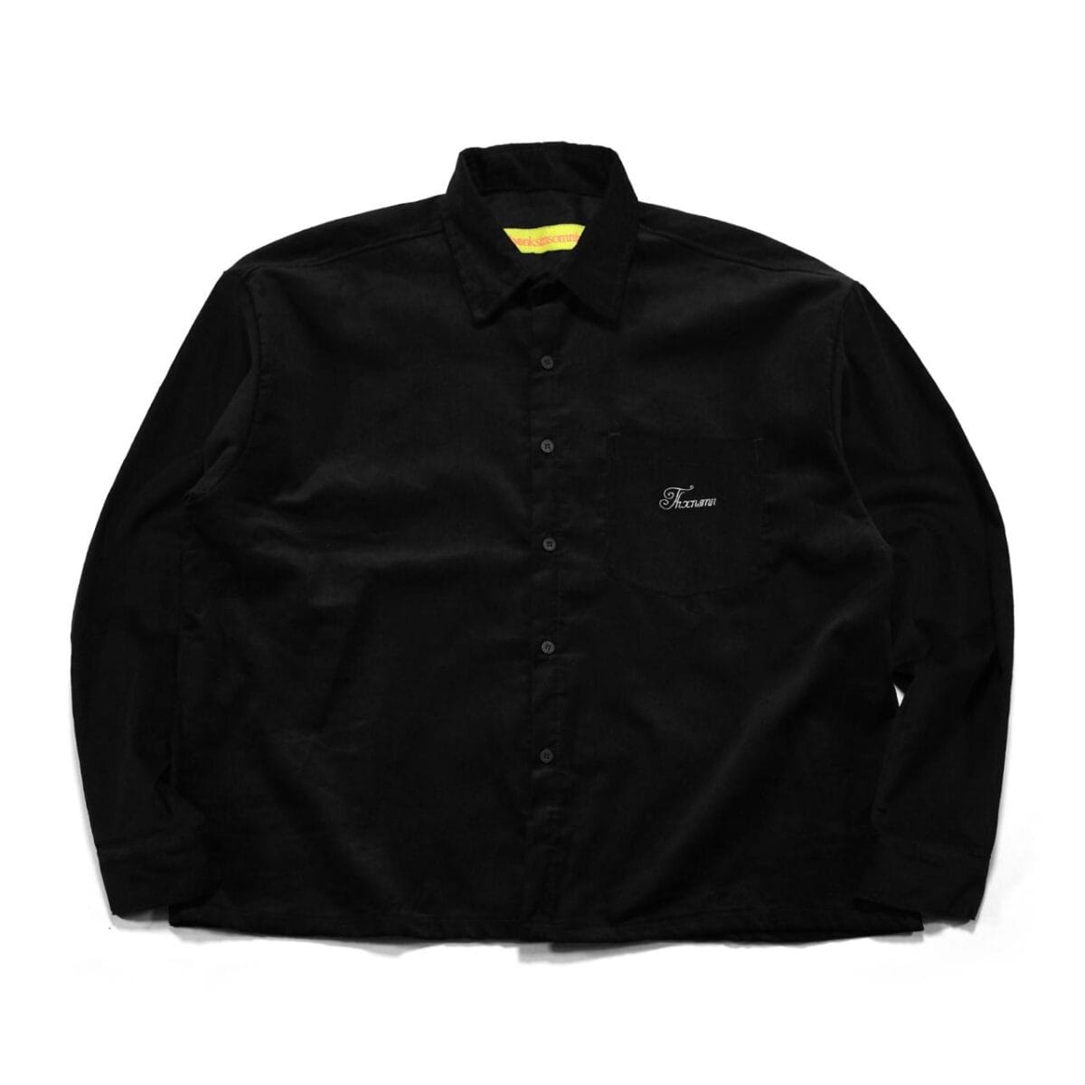 04 - Long Shirt Elinalise Black Thanksinsomnia