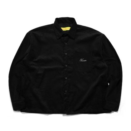 04 - Long Shirt Elinalise Black Thanksinsomnia