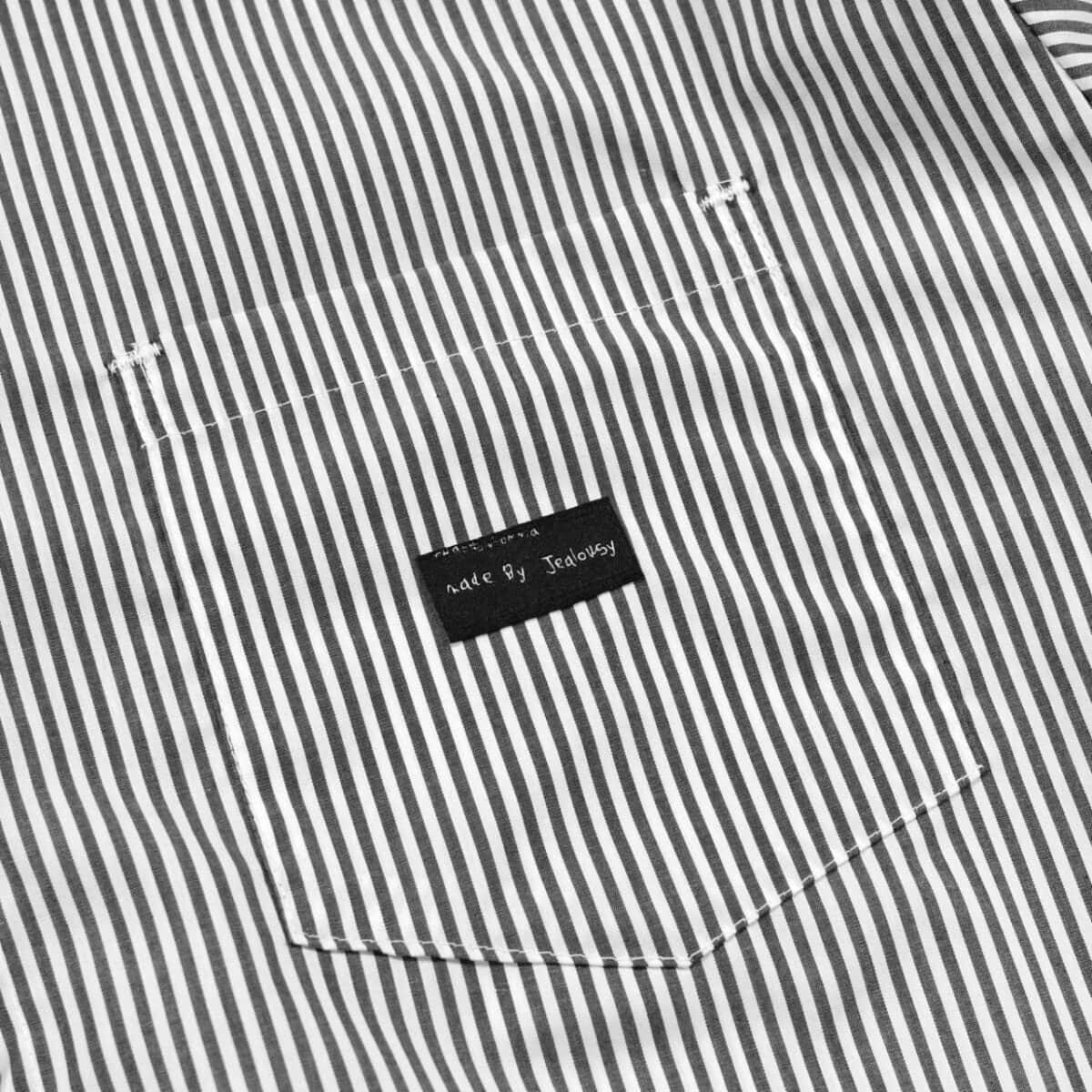 02 - Long Shirt Elmore Black Stripes Thanksinsomnia - Gambar 2