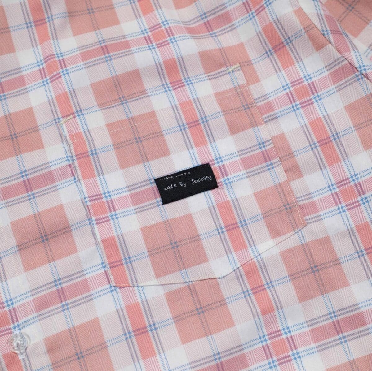 02 - Long Shirt Elmore Pink Plaid Thanksinsomnia - Gambar 2