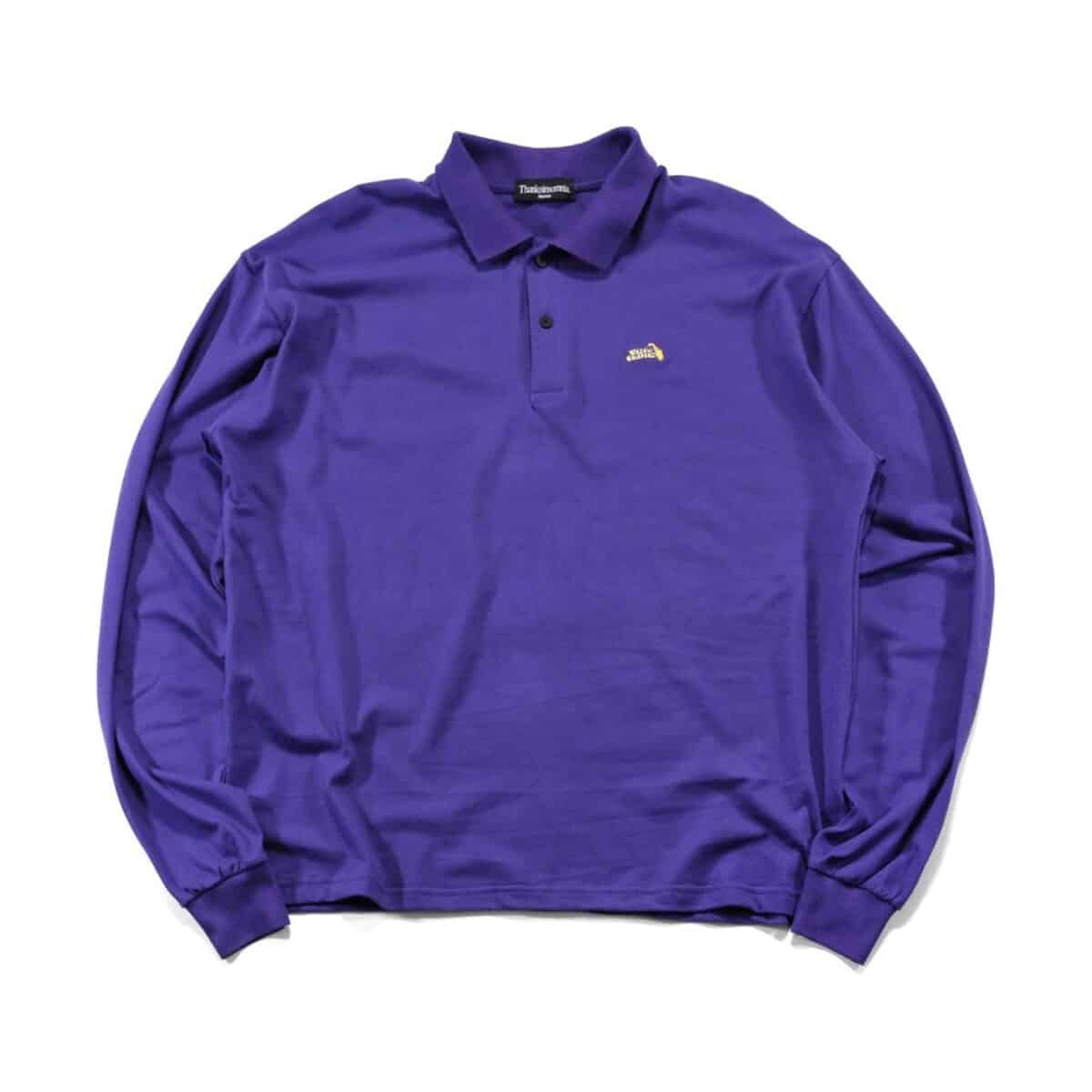 Long Sleeve Polo Shirt Lilia Purple Thanksinsomnia