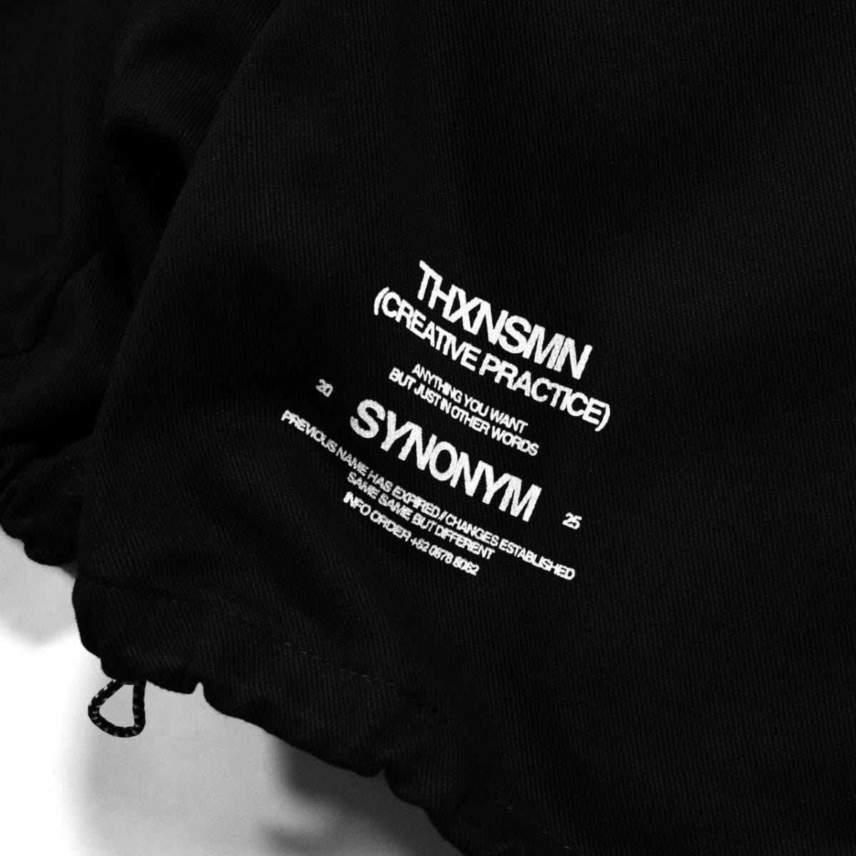 Jacket Luminous Black Thanksinsomnia - Gambar 3
