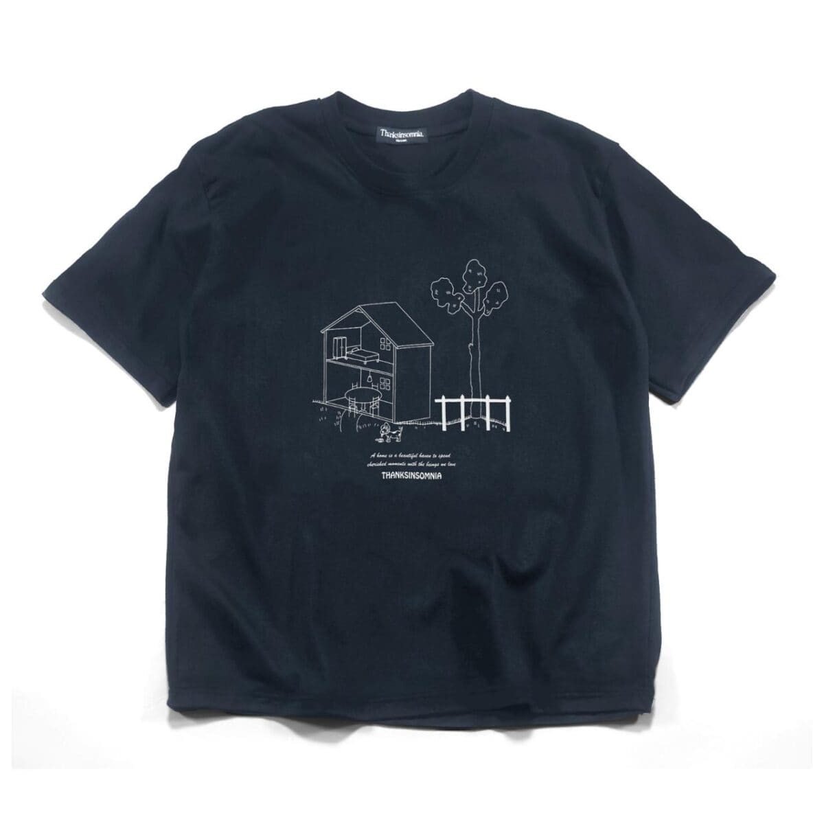 Tshirt Evening Black Thanksinsomnia