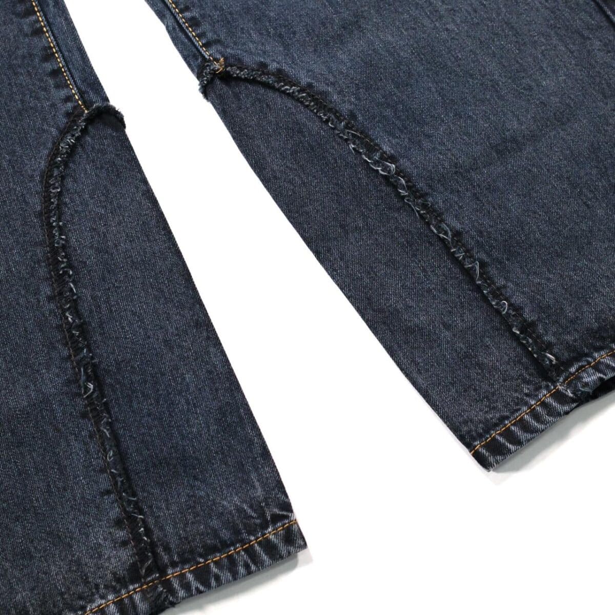 Denim Pants Vivianne Heaven Washed Black Thanksinsomnia - Gambar 4