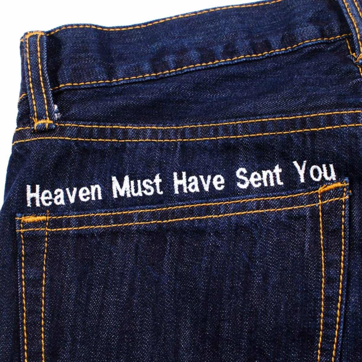 Denim Pants Vivianne Heaven Washed Indigo Thanksinsomnia - Gambar 3