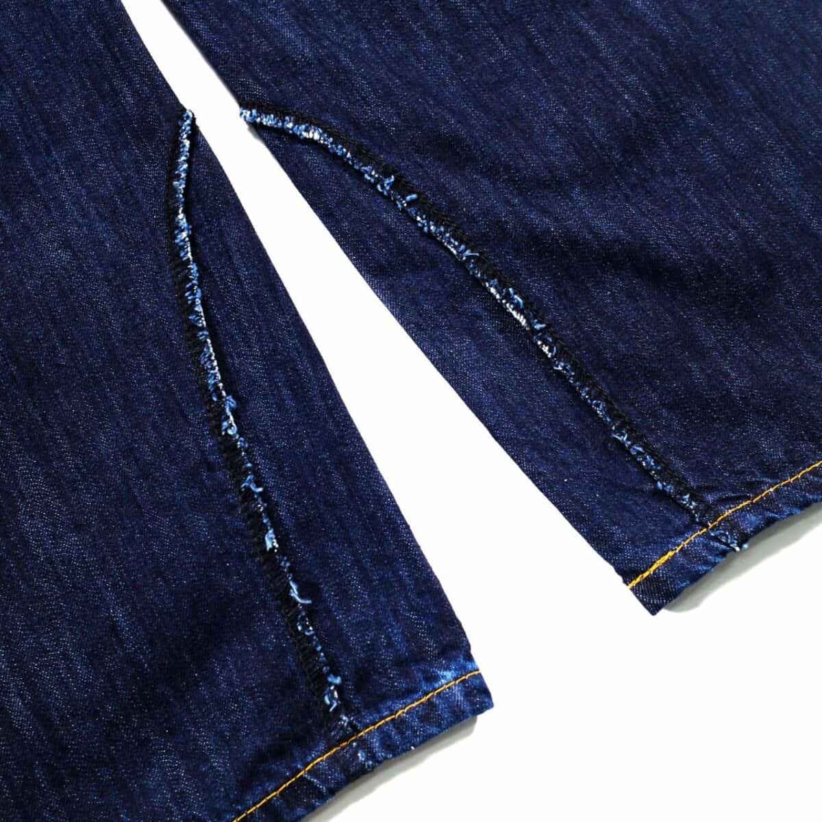 Denim Pants Vivianne Heaven Washed Indigo Thanksinsomnia - Gambar 5